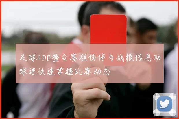 足球app整合赛程伤停与战报信息助球迷快速掌握比赛动态
